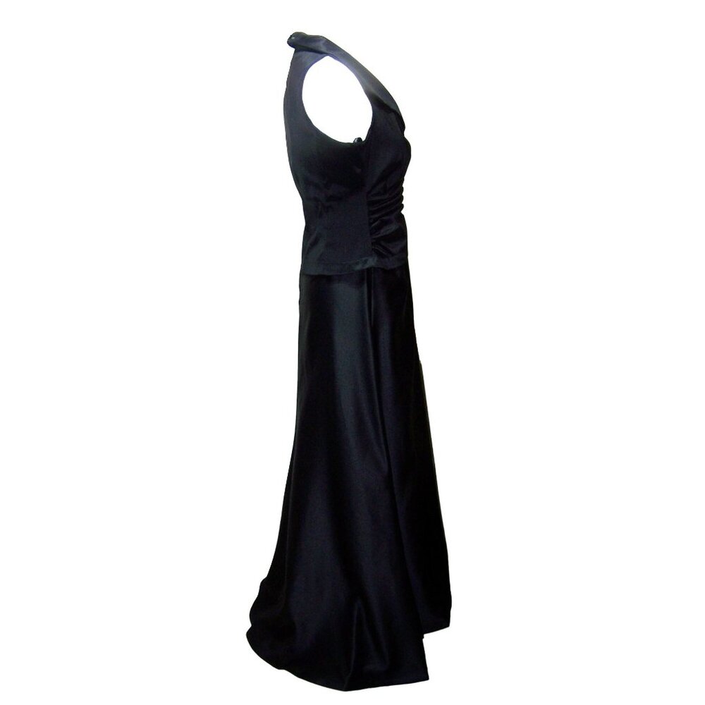 Tadashi Gown Dress Formal Black Tie 8 Petite Sleeveless Party NWT - Picture 3 of 10
